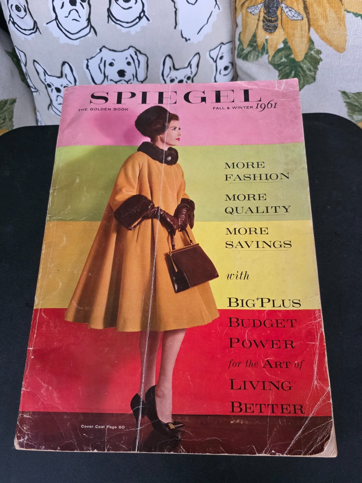 1961 Spiegel Catalogue Vintage Fashion The Golden Book Mid-Century 3 lbs 6 oz