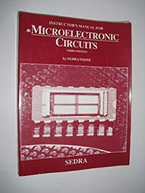 Microelectronic Circuits Paperback Adel S., Smith, Kenneth C. Sed