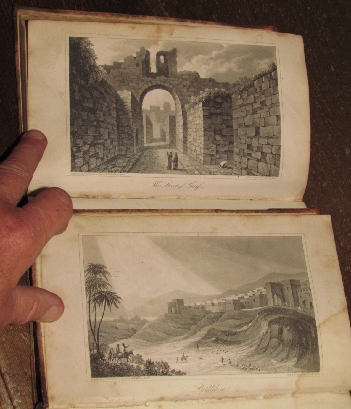 1831 TRAVELS IN THE HOLY LAND EGYPT ETC BY RAE WILSON 2 VOLS 11 PLTS SYRIA
