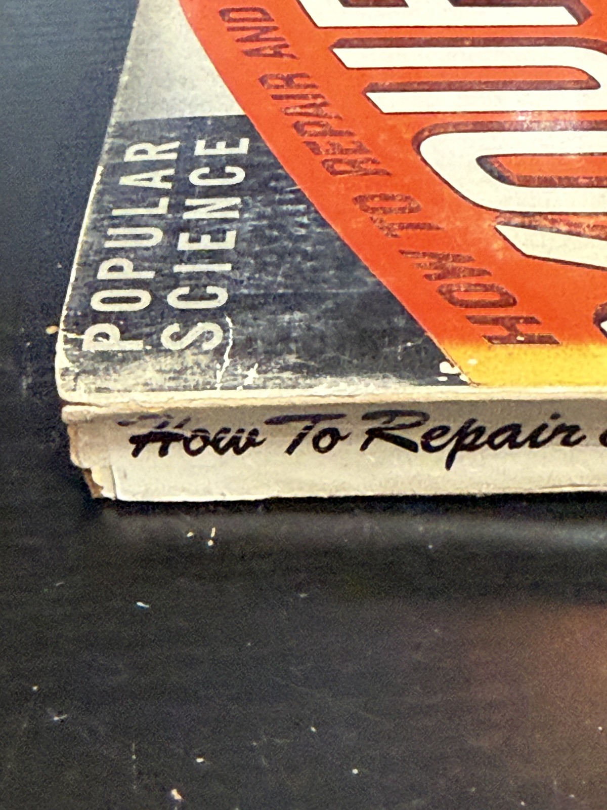 Popular Science 1953 How To Repair & Improve Your Car 256 Pages Loose Cover