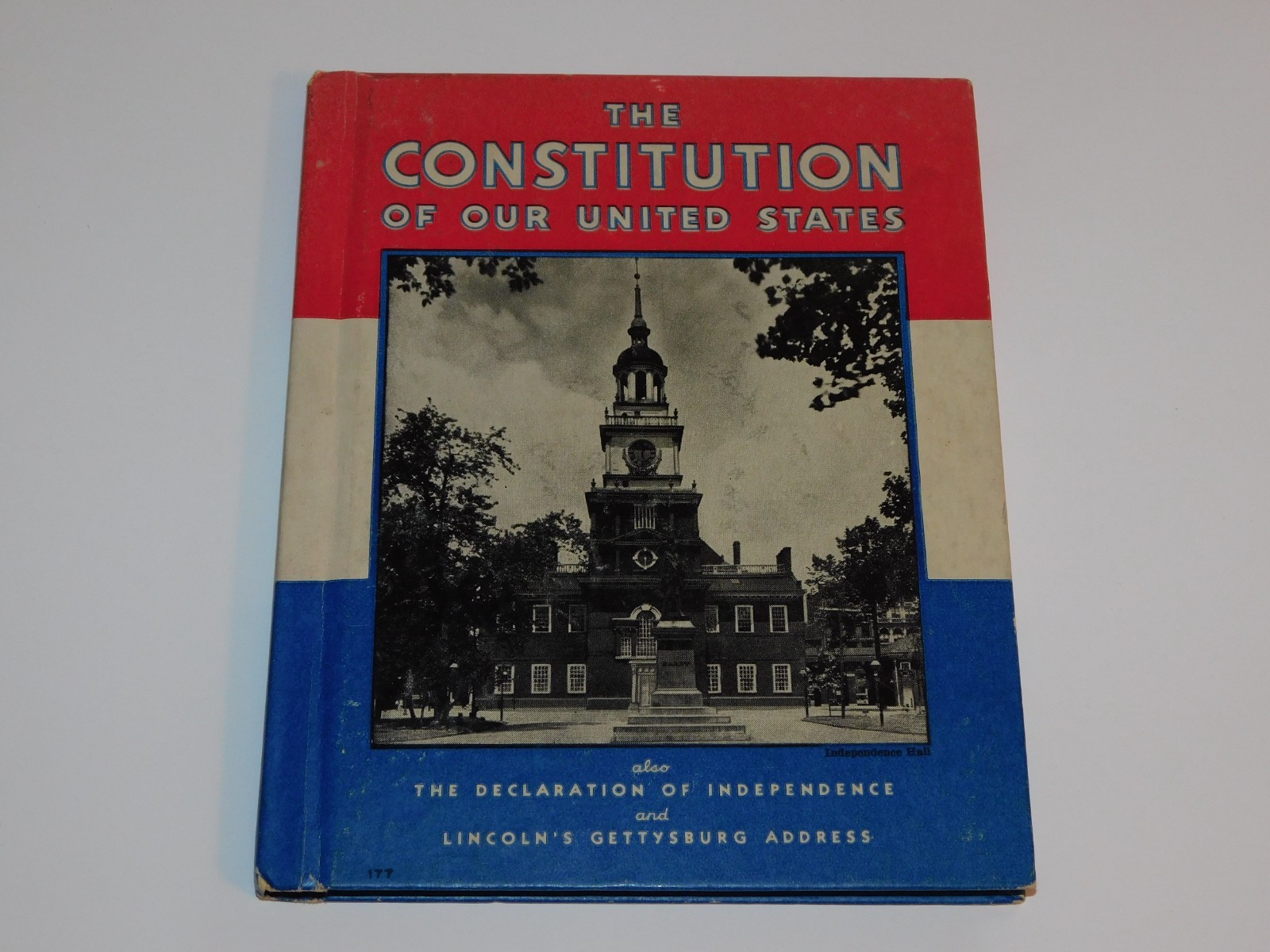 Hardcover Book The Constitution Of Our United States Rand McNally & Co ©️1936