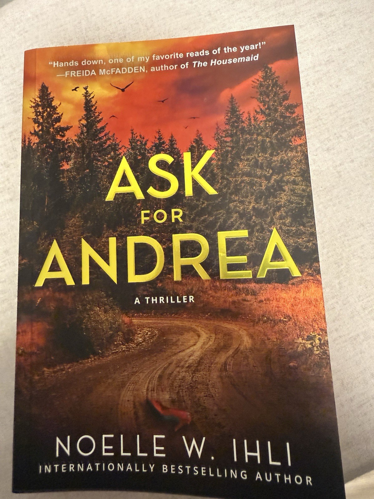Noelle West Ihli Ask for Andrea Deluxe Stenciled Edges Trade Paperback 2025