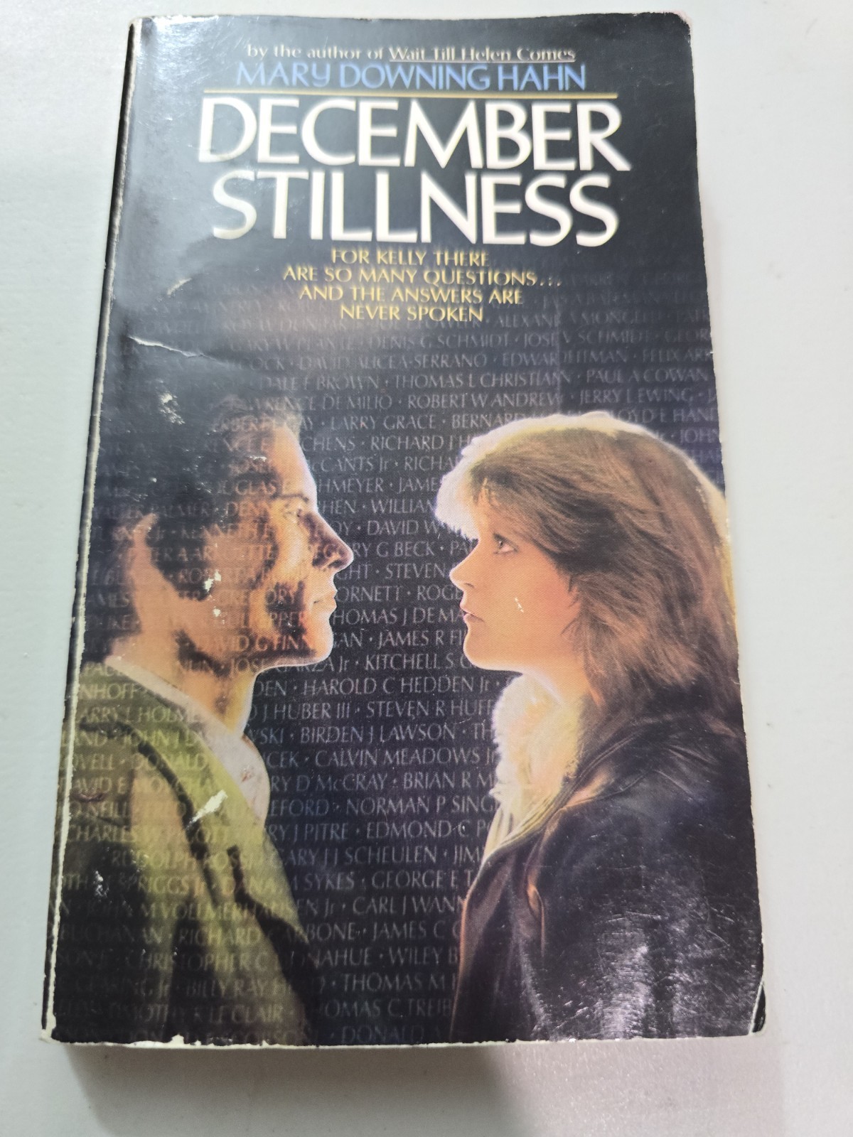 December Stillness By Mary Downing Hahn First Avon Flare Printing 1990