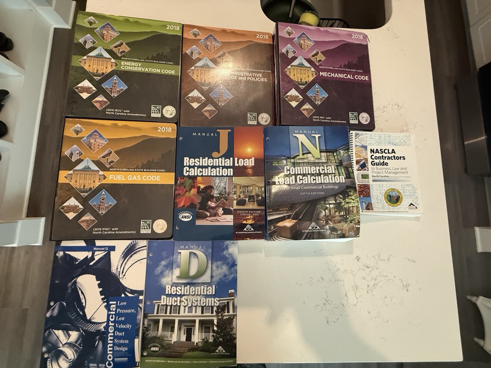 Complete 2018 Nc Contractor Code Books price reduced!!!!