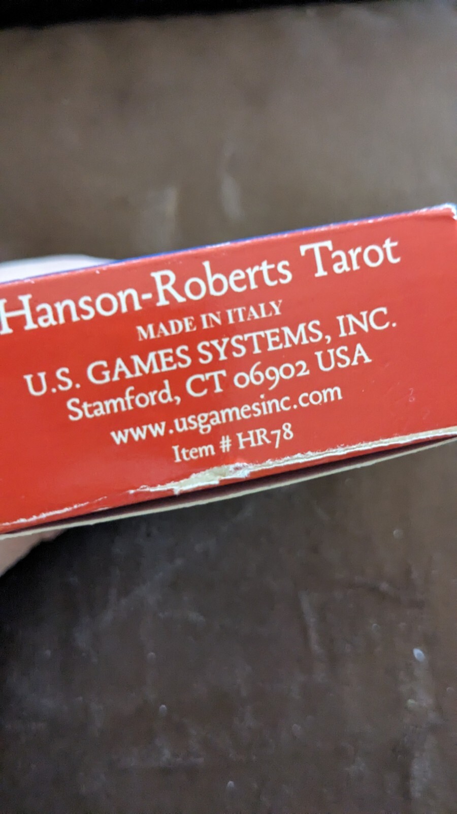 The Hanson-Roberts Deck Tarot Cards by Stuart R. Kaplan Total 80 Cards.