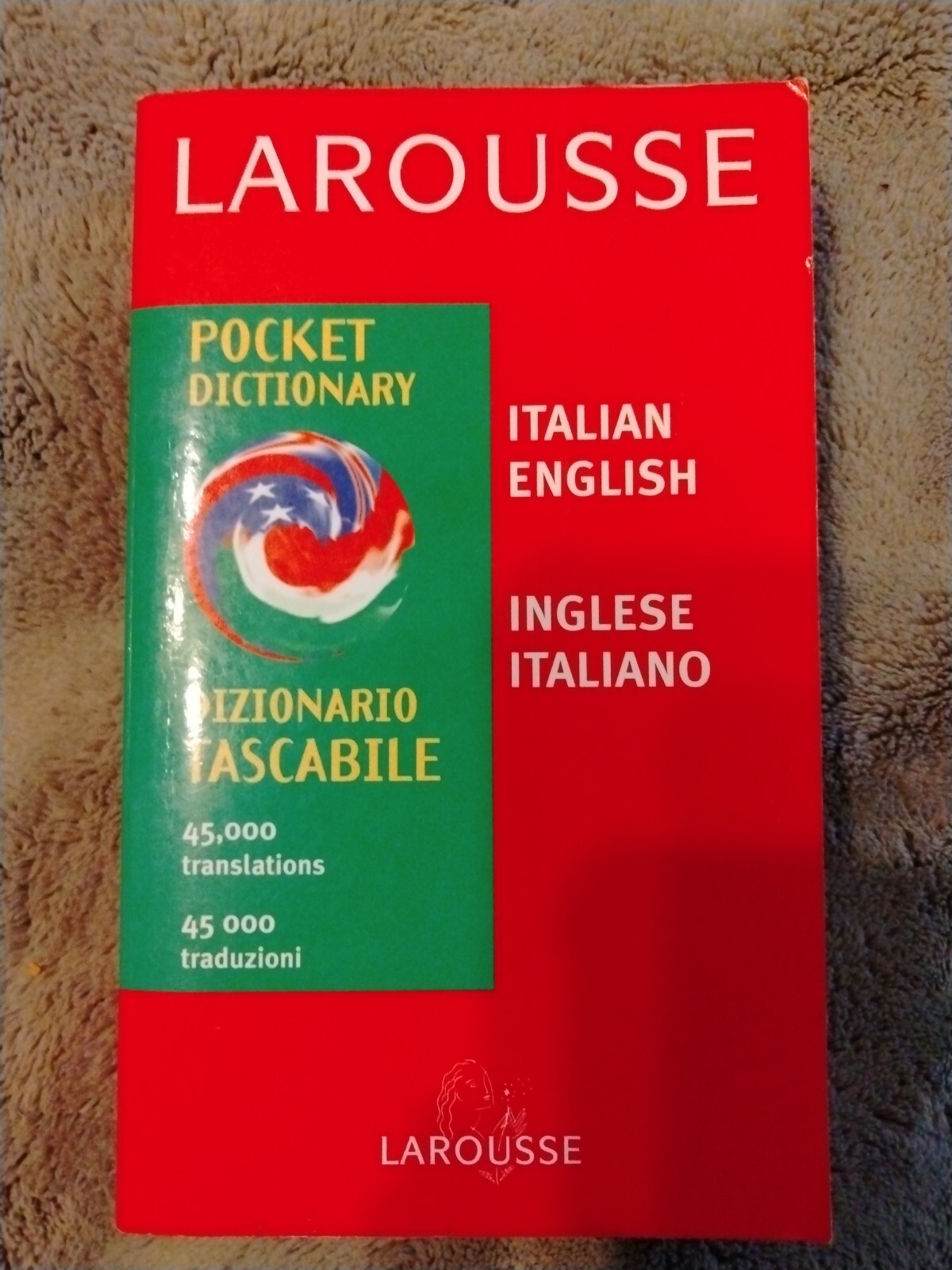 Larousse Pocket Dictionary – Italian-English by Larousse Staff (1999, Trade…