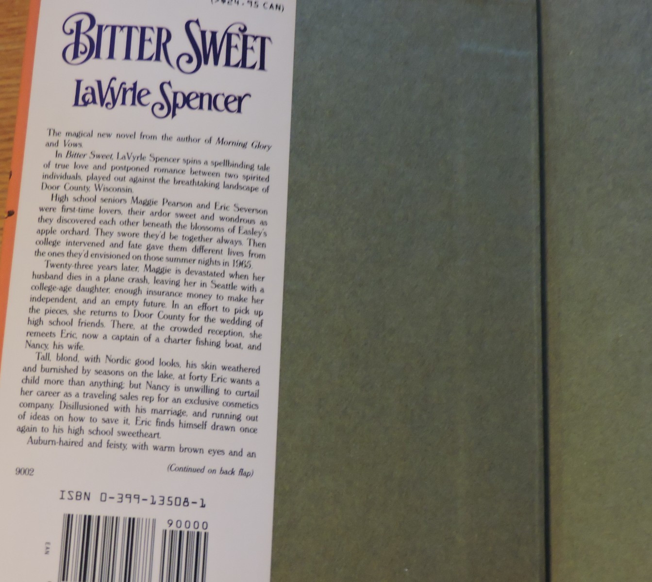 Bitter Sweet – Hardcover By Spencer, LaVyrle – 382 pages
