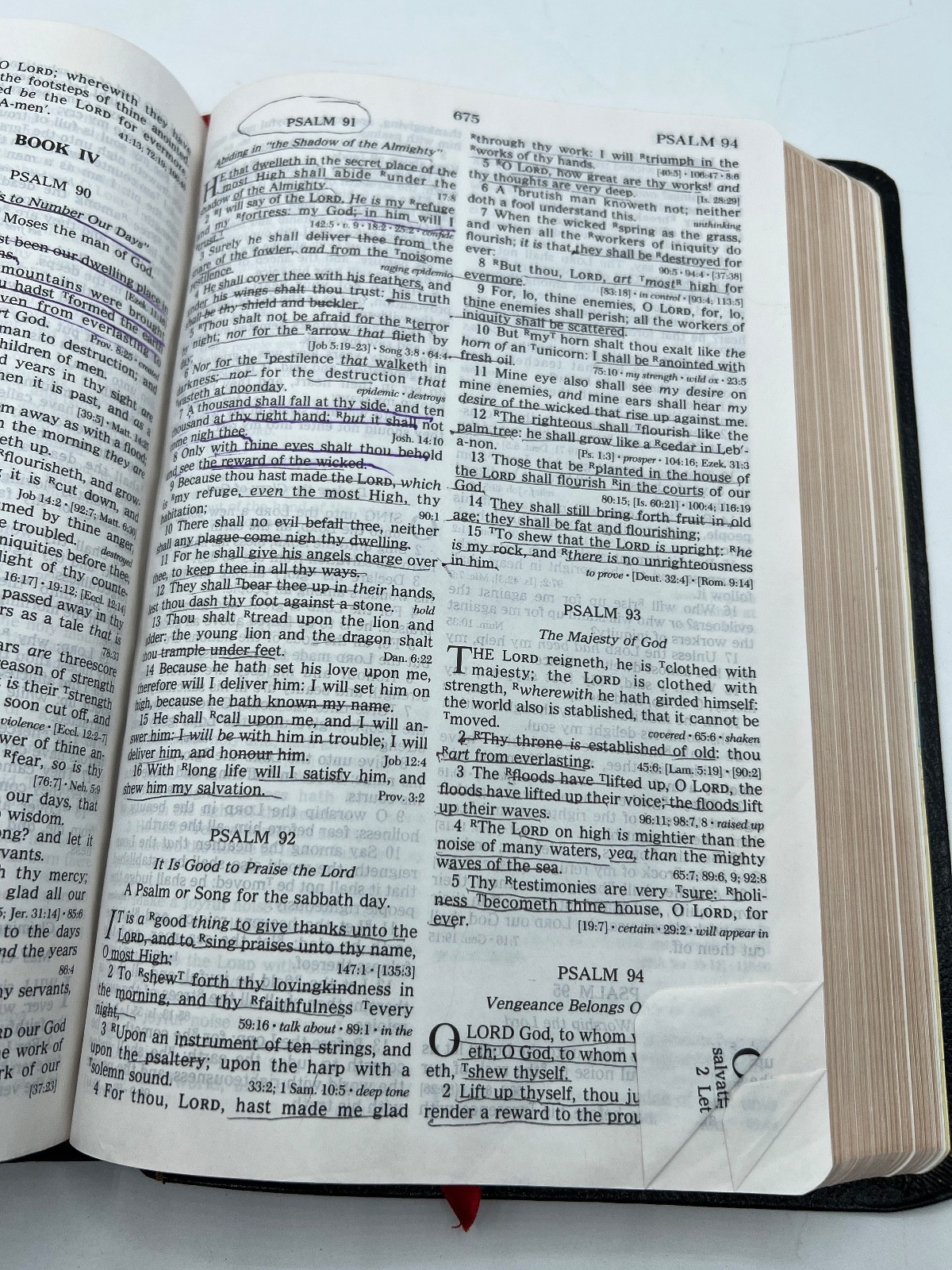 Prophecy Study Bible John Hagee Ministries Bonded Leather NKJV 1997