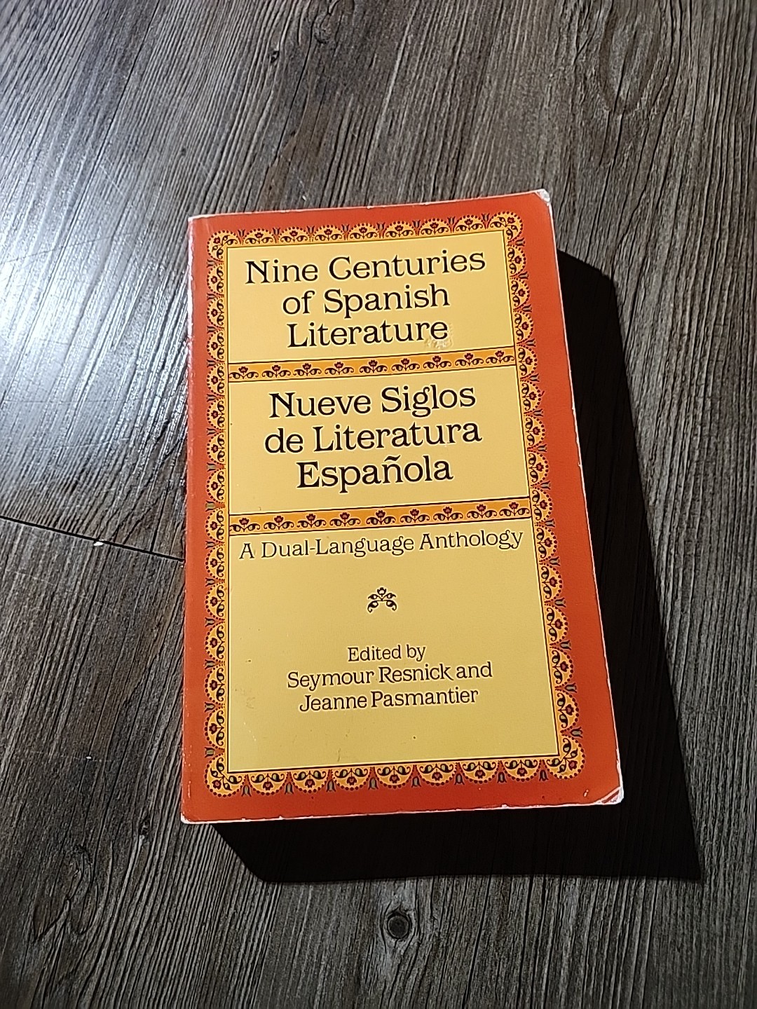 Nine Centuries of Spanish Literature by Jeanne Pasmantier and Seymour Resnick…