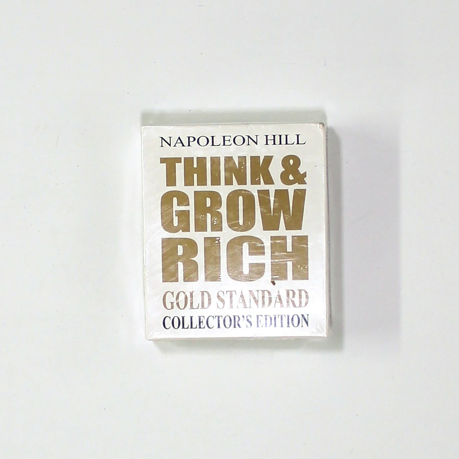 Think and Grow Rich Napoleon Hill 15 AUDIO CDs 19.5 Hours Gold Standard NEW C29