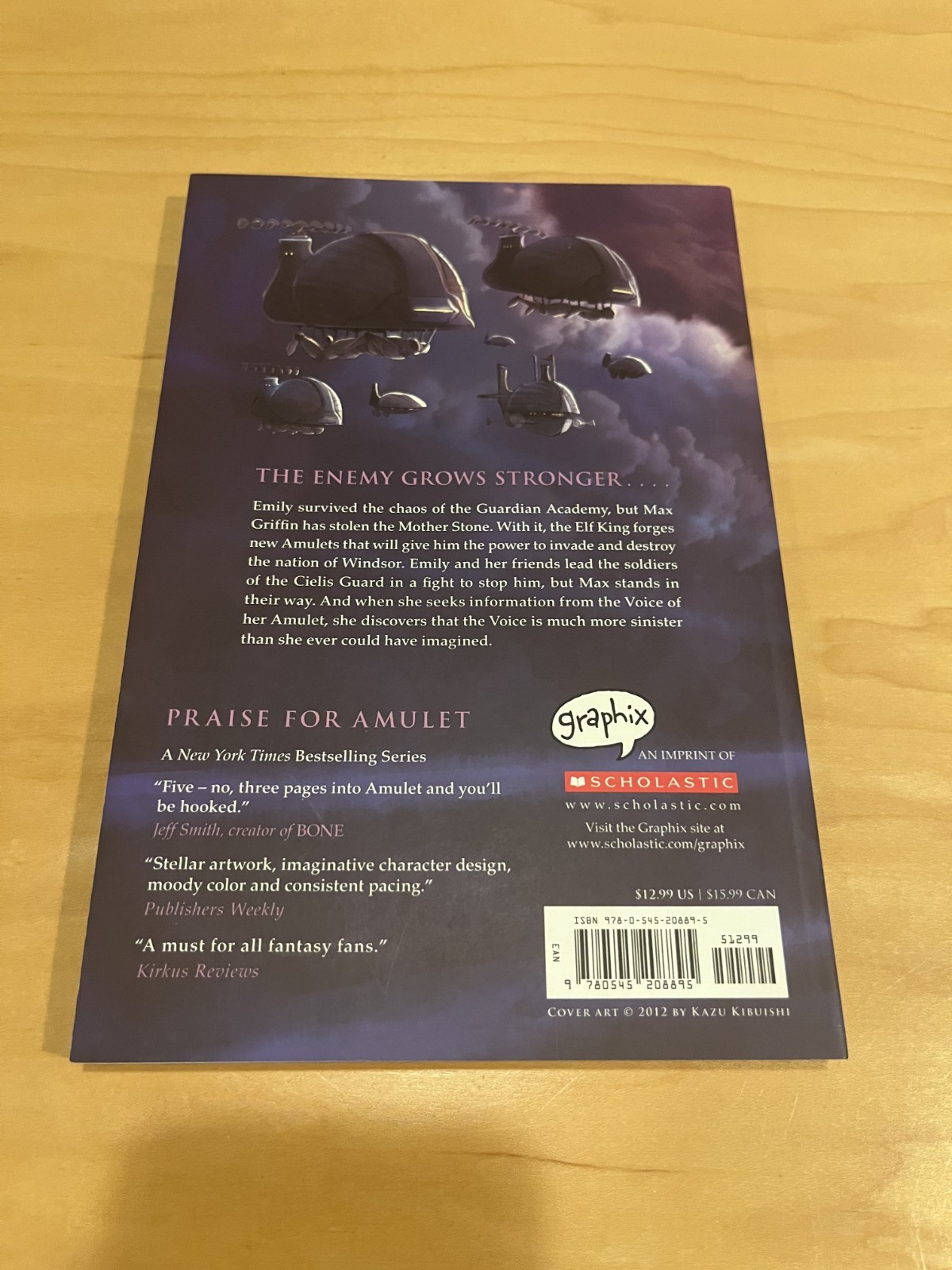Amulet Books 1-8 Box Set Kazu Kibuishi Scholastic 2018 Graphic Novel Paperback
