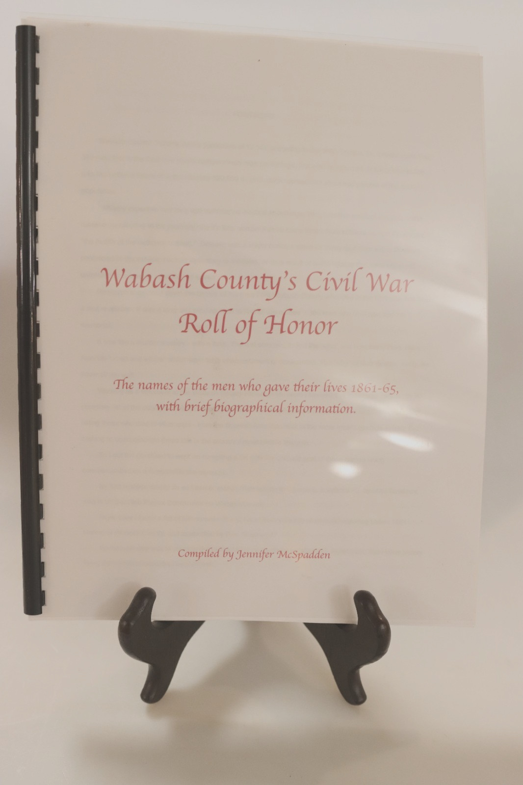 Wabash County’s Civil War Roll of Honor, 1861-65