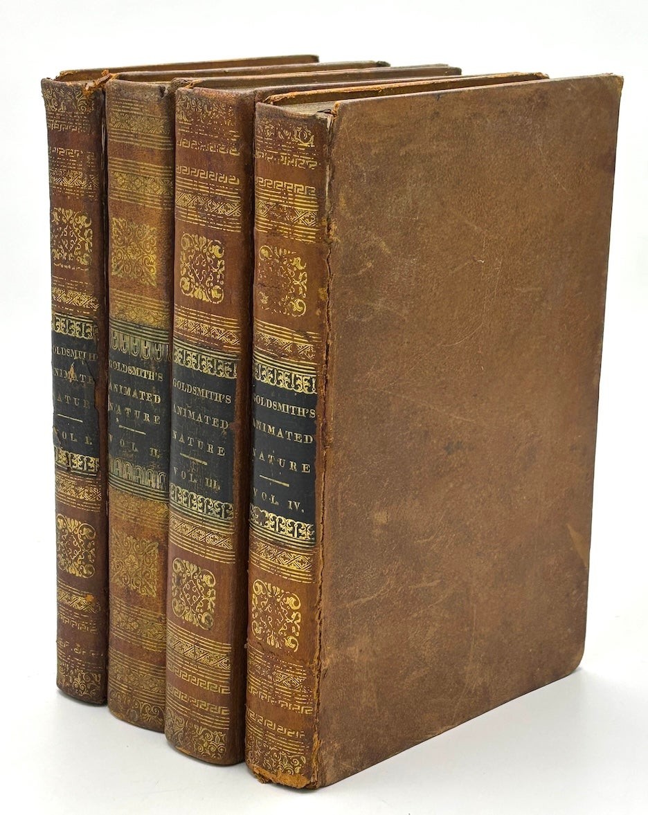 Oliver Goldsmith / History of the Earth and Animated Nature 4 volumes 1830