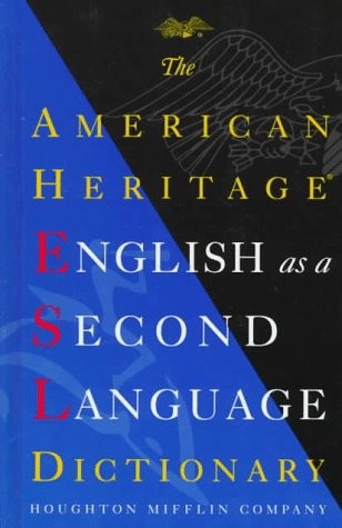 AMERICAN HERITAGE ESL DICTIONARY – Hardcover *Excellent Condition*