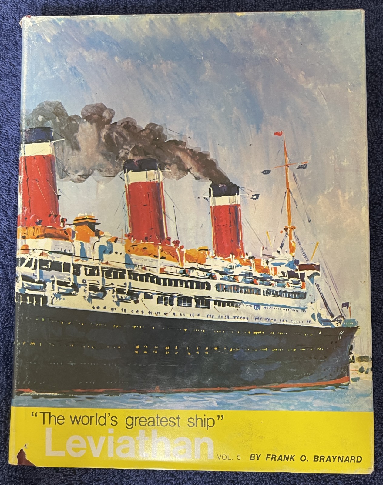 Leviathan Braynard Complete 6 Volumes + Story Behind the Book, Ocean Liner USL