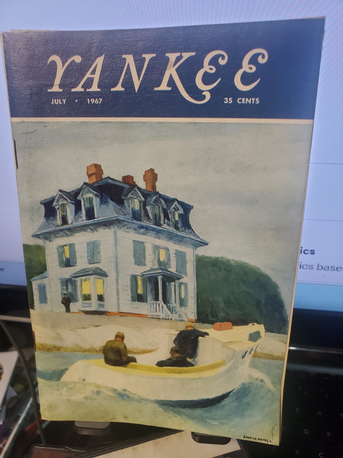 Vintage Yankee Magazine – JULY 1967 – 182 pages /VERY GOOD Condition