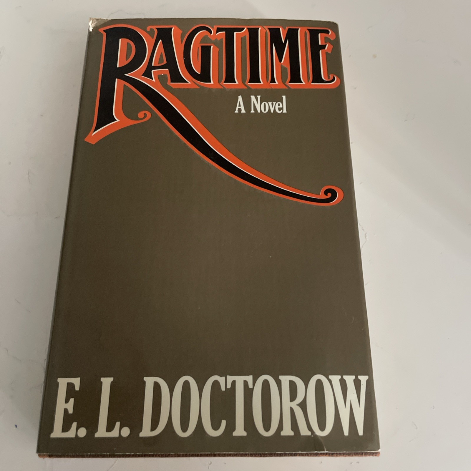 Ragtime A Novel by E. L. Doctorow First Edition Hardback Book with Dust Jacket