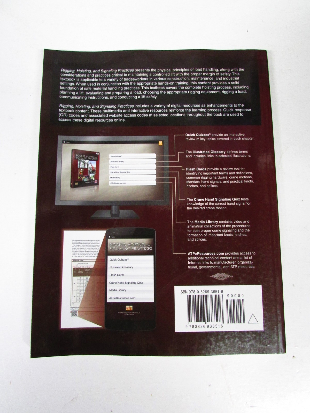 Rigging, Hoisting, and Signaling Practices by American Technical Publishers…