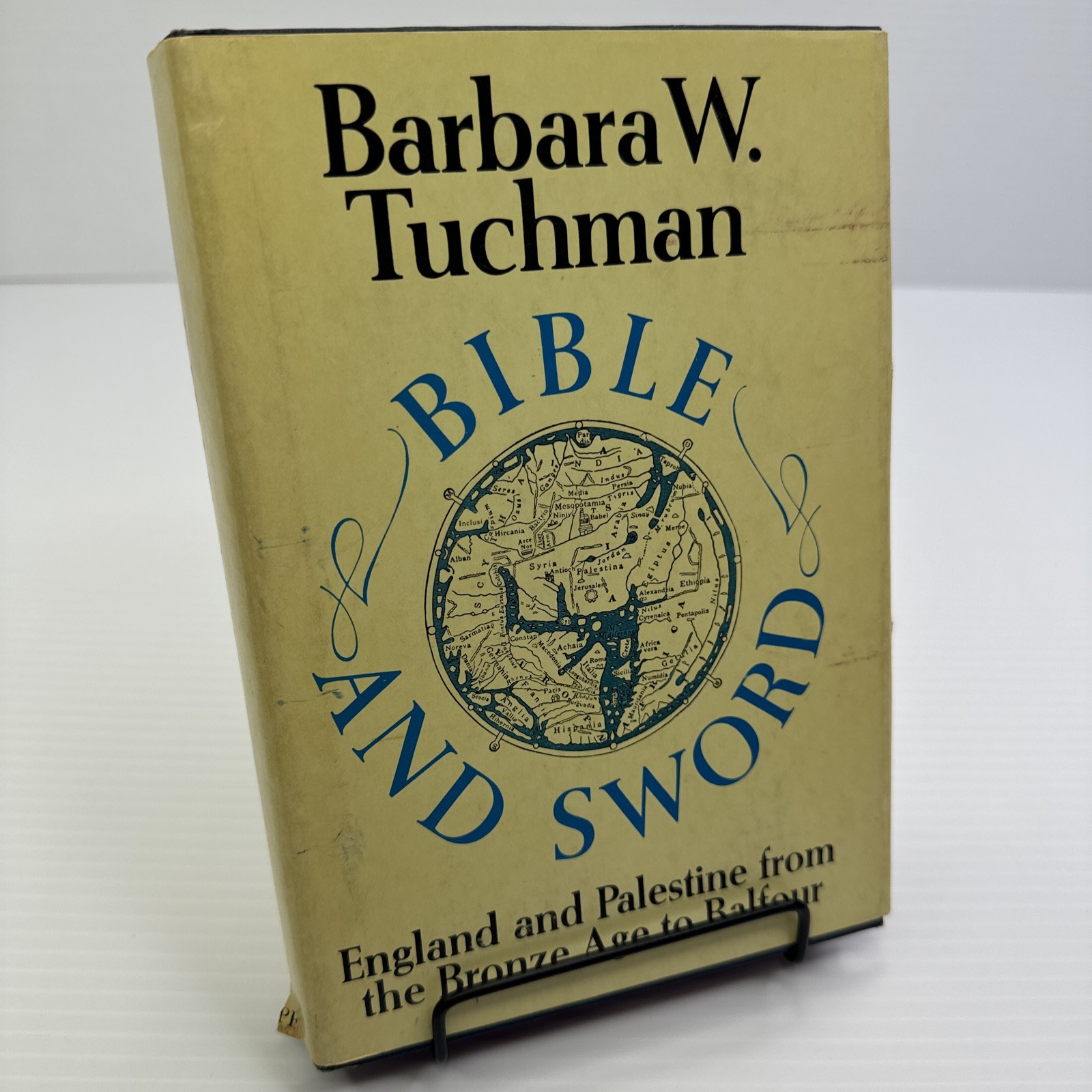 Bible and the Sword Barbara W. Tuchman 1956 Book Club Edition HC Funk & Wagnalls