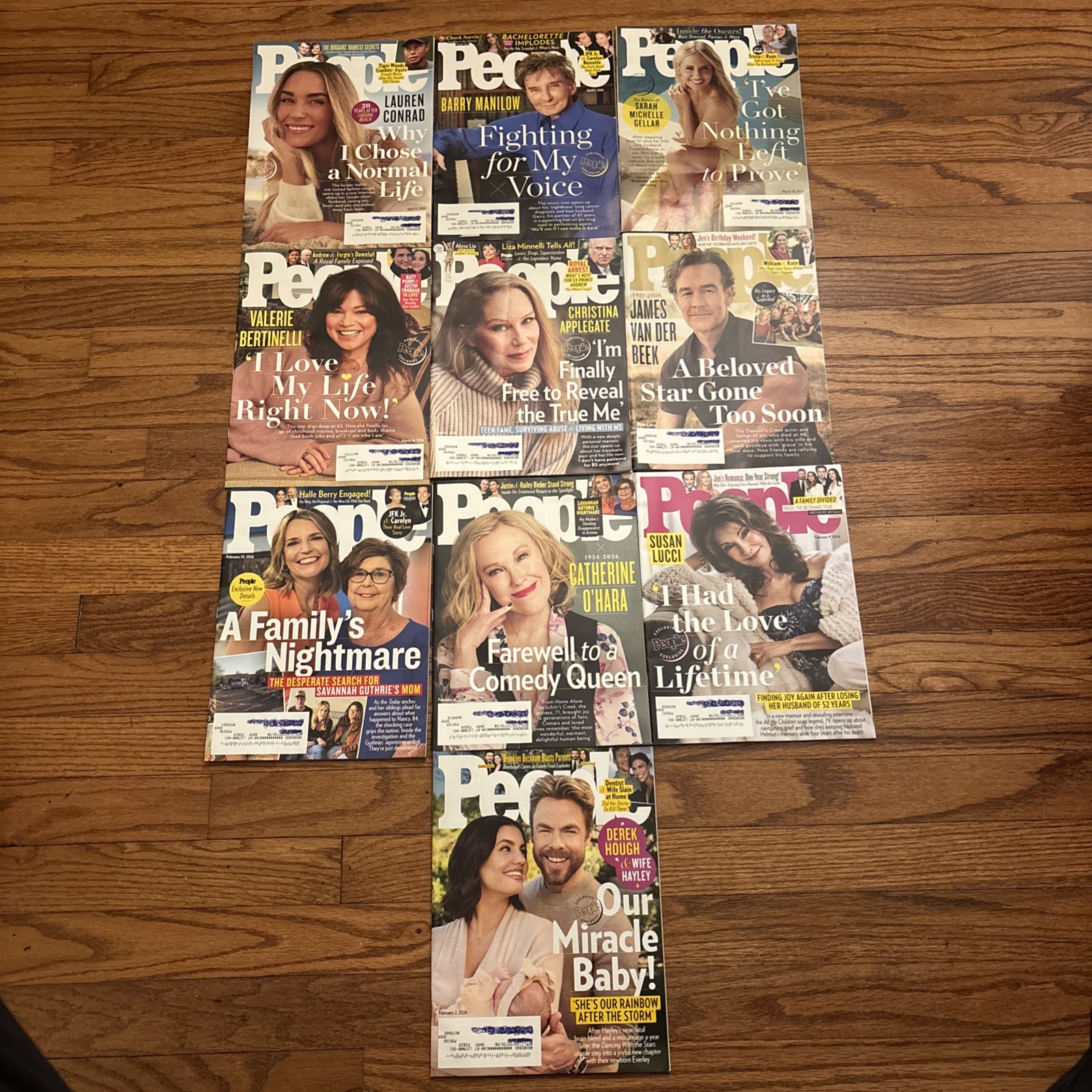PEOPLE MAGAZINE 2026 – Lot of 10 – Feb – April 2026 – New and Unread