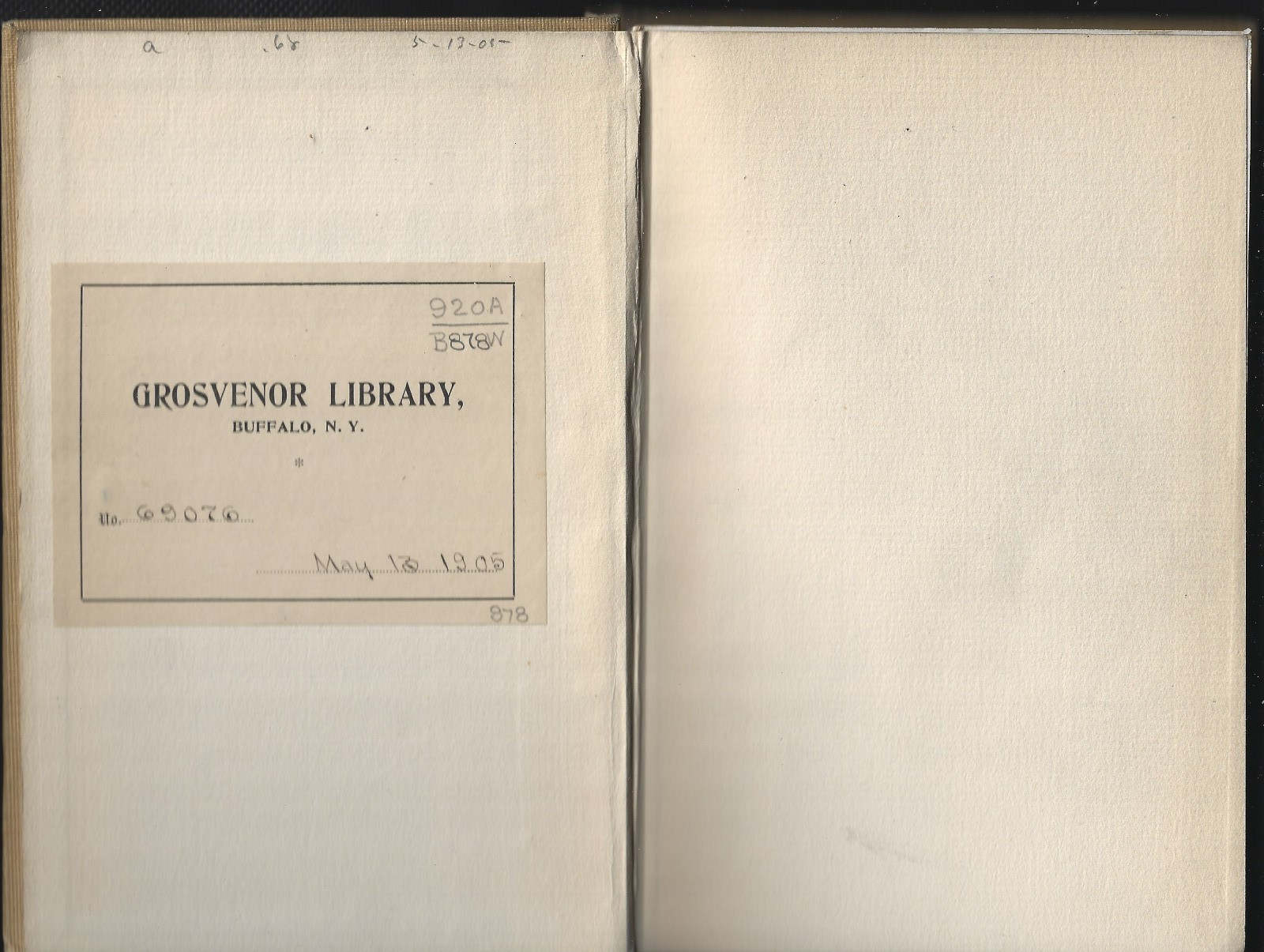 1905 Civil War HC Book Abolishonist John Brown The Hero – J. W. Windley M D