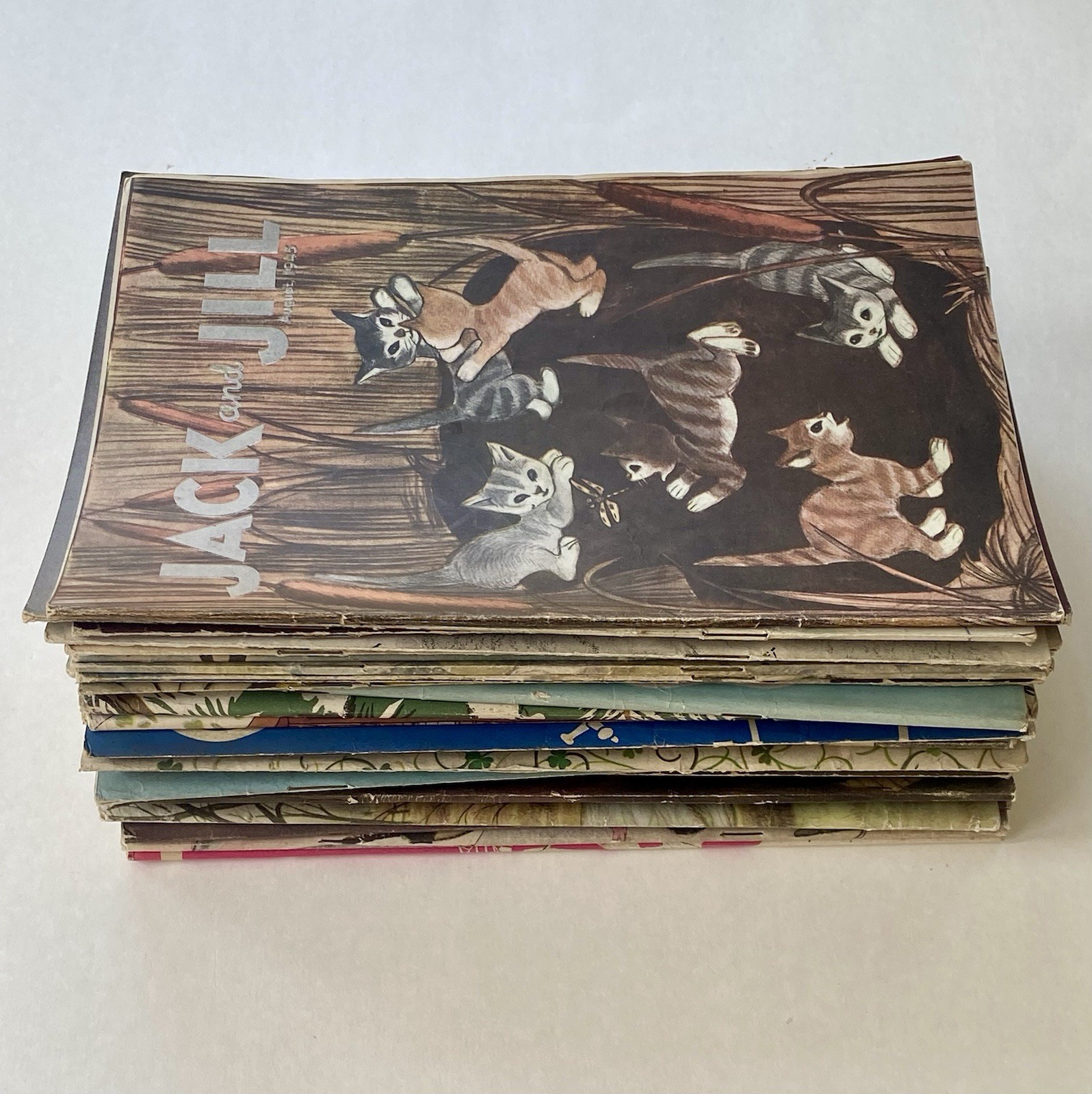 26 Jack & Jill Magazine Issues: 1945, 1946, 1947 ~ Leo Politi, Katherine Milhous