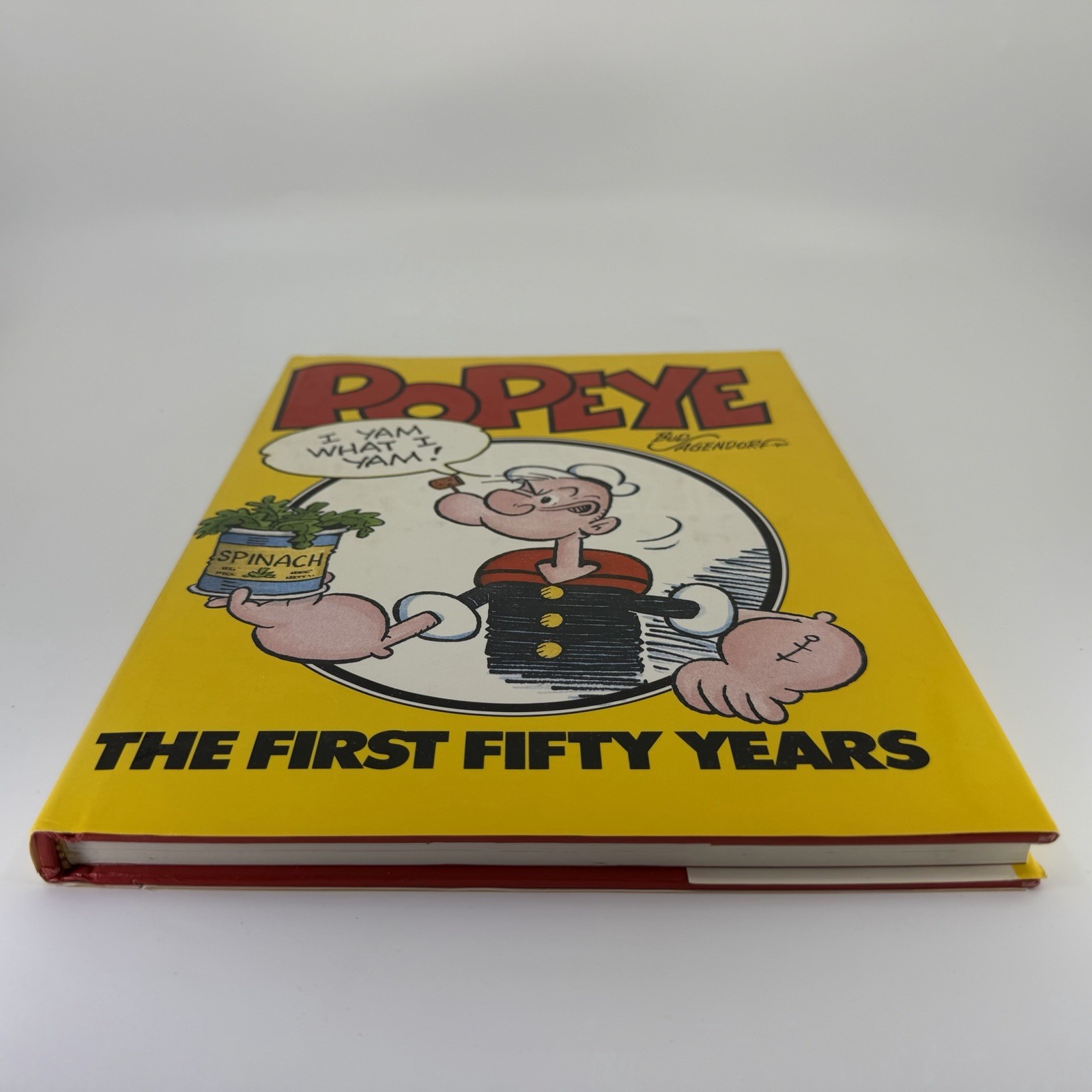 Popeye The First Fifty Years by Bud Sagendorf 1979 Hardcover Used