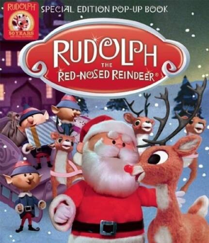 Rudolph the Red-Nosed Reindeer Pop-Up Book – Hardcover By Marsoli, Lisa – GOOD