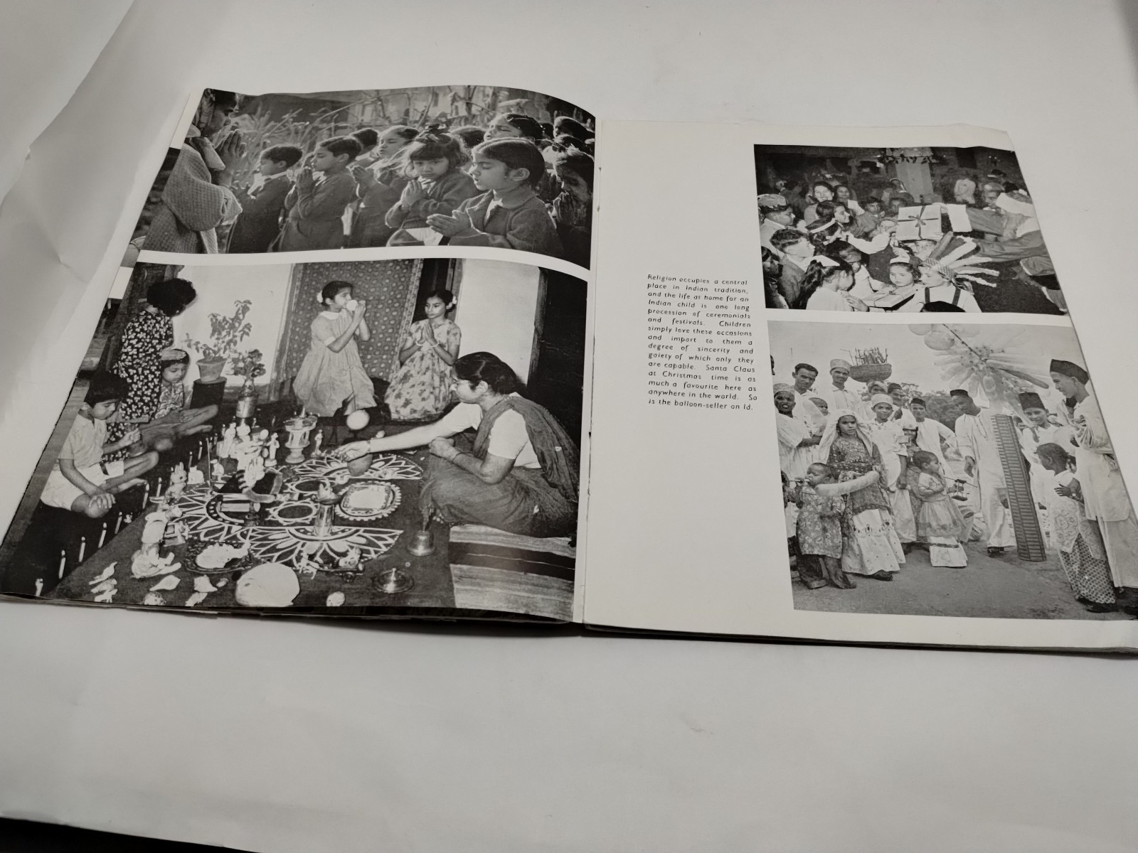 Children of India Pictorial Presentation by the Government of India Vintage PB