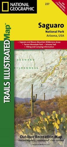 Nat Geo Maps Saguaro National Park Map (Map)