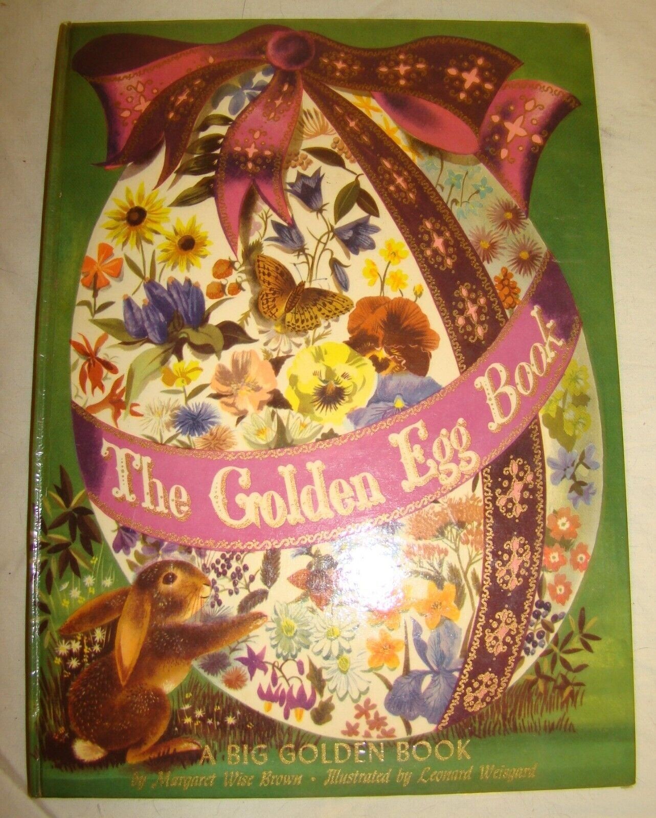 Vtg 1947 Golden Egg Easter Book Margaret Wise Brown~Leonard Weisgard Illustrated