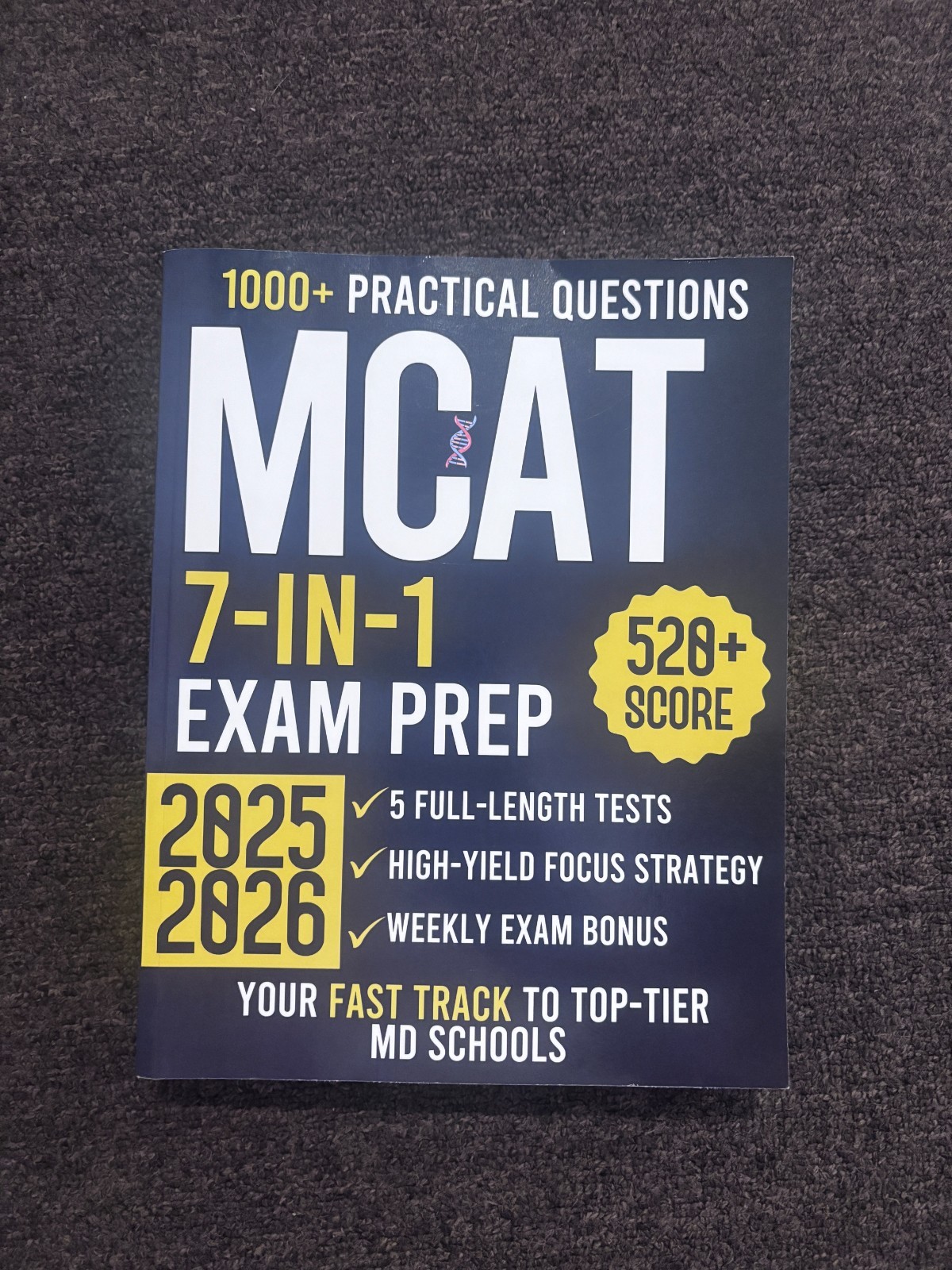 Mcat 7 in 1 exam prep book LuxMentis Press