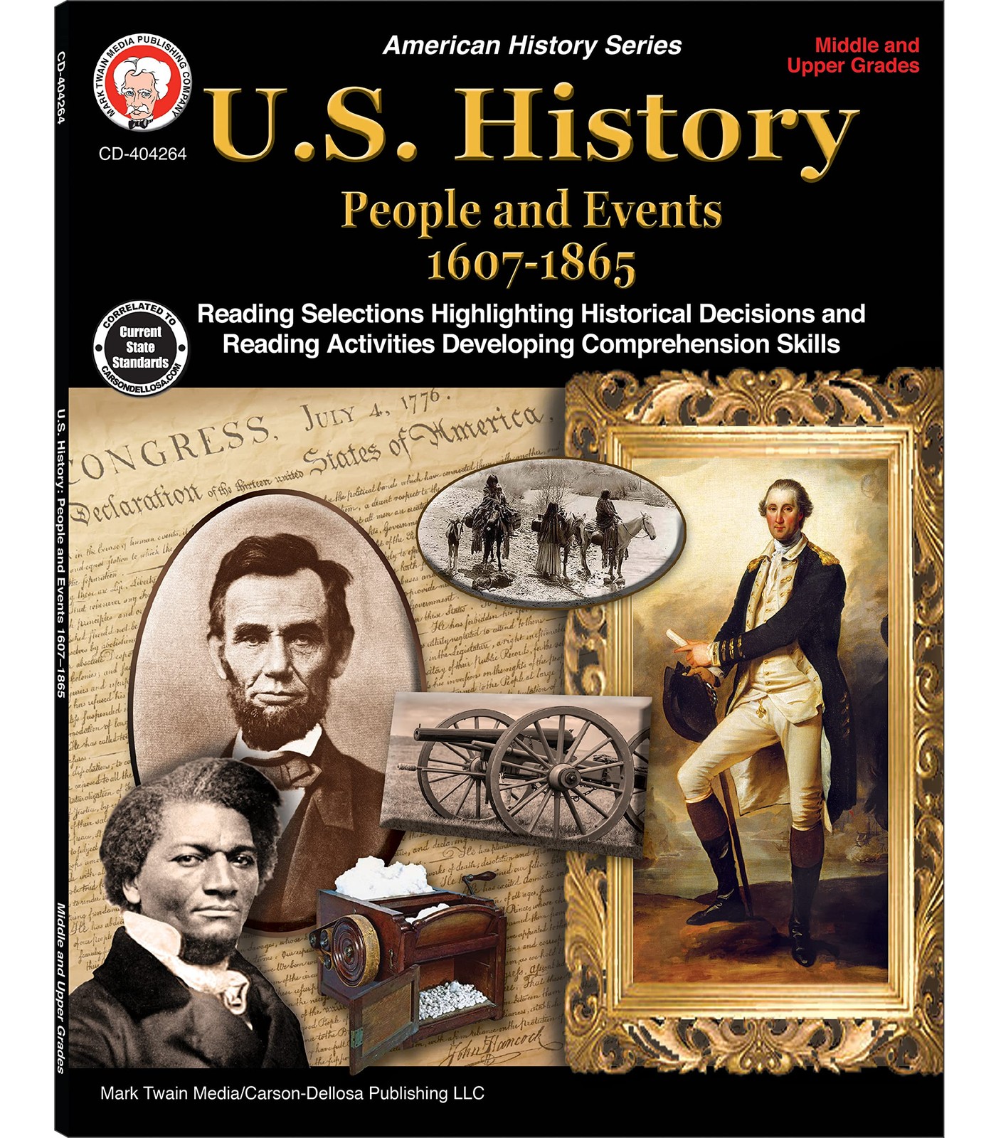 Mark Twain American History Books, Grades 6-12 People & Events from 1607—1…