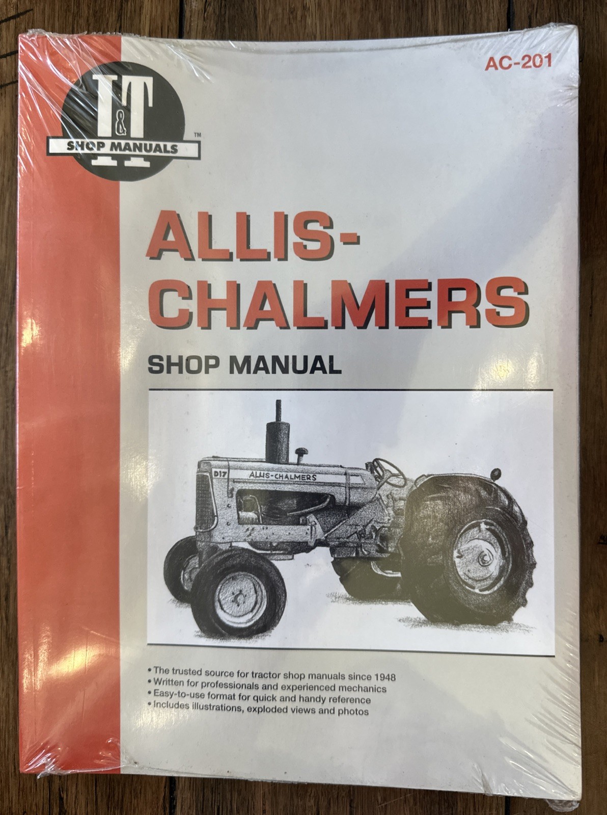 Allis Chalmers D15 D17 160 170 175 D10 D12 Tractor I&T Shop Manual AC-201 Haynes