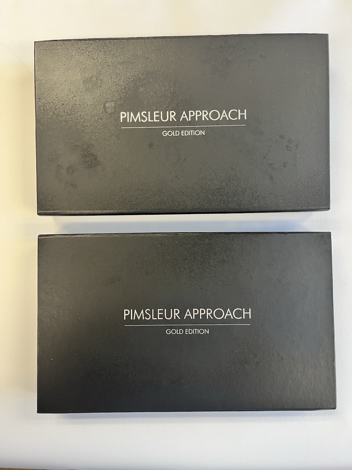 Pimsleur Approach GoldEdition Spanish Levels I (1) & II (2) 32 CD Box Set Used