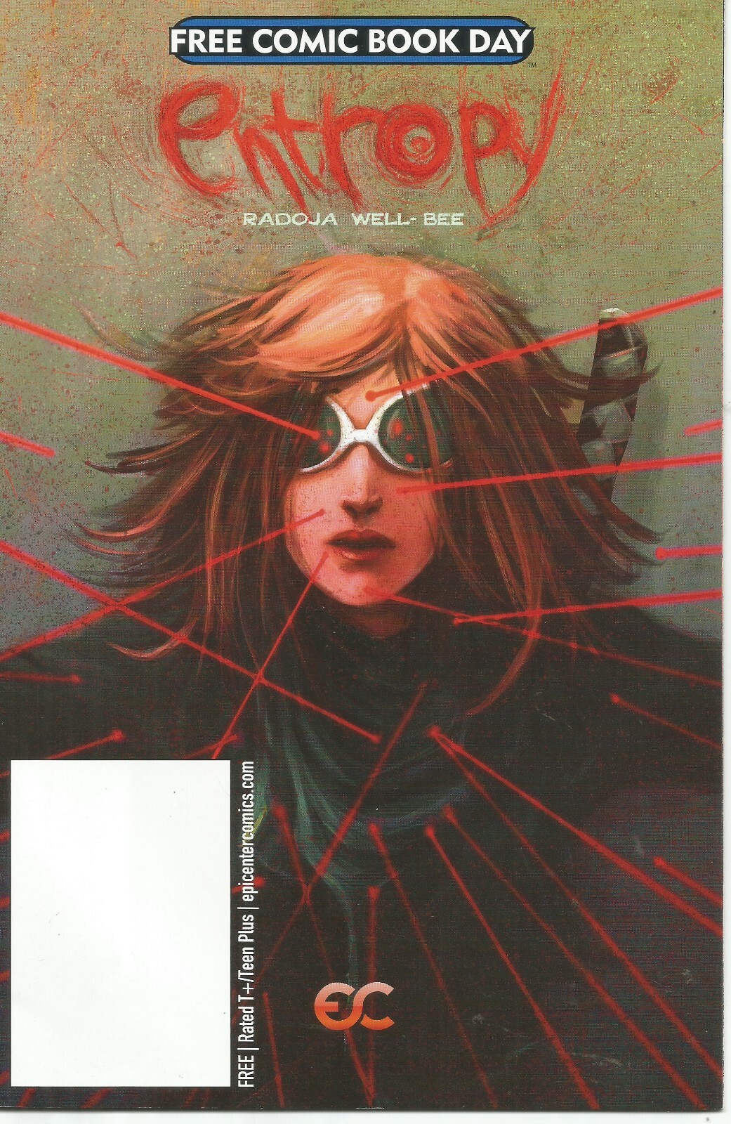 Entropy FCBD by Davor Radoja & Well-Bee {Epicenter Comics 2014)