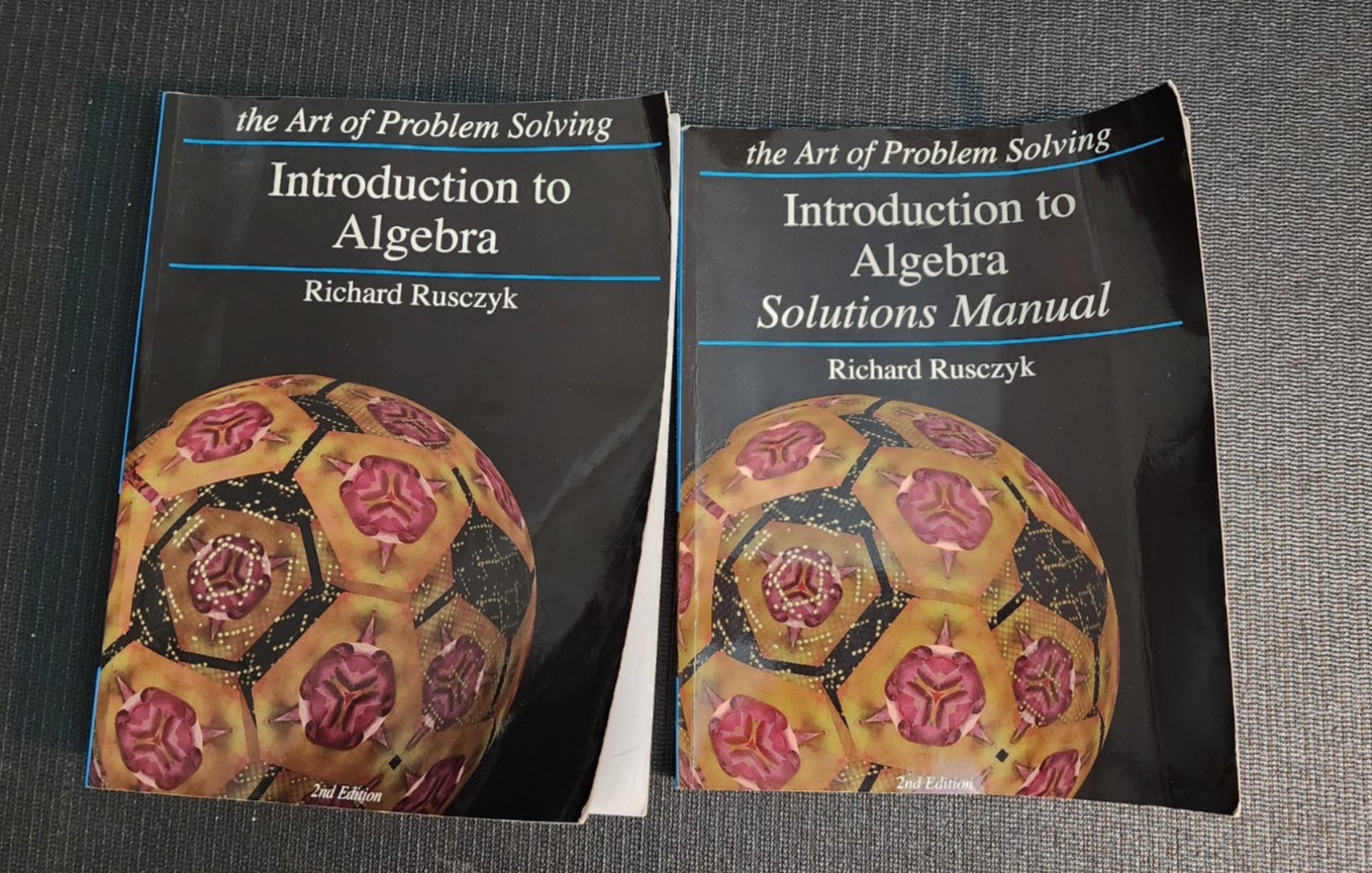 Introduction to Algebra 2nd Edition with Solution Manual by Richard Rusczyk