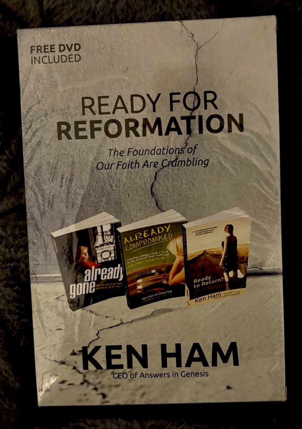 Ken Ham Book & DVD Ready for Reformation Christianity Faith Millennials Religion