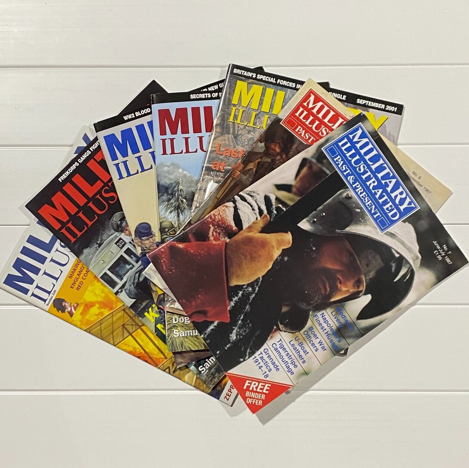 Military Illustrated Magazine – 1 MAGAZINE – 1987-2010 – CHOOSE YOUR MONTH
