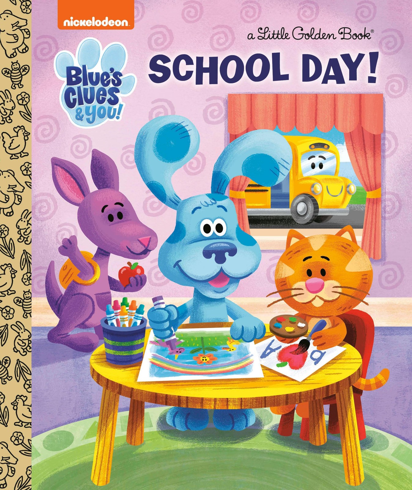 School Day! (Blue’s Clues & You) (Little Golden Book) – hardcover Clauss, La…