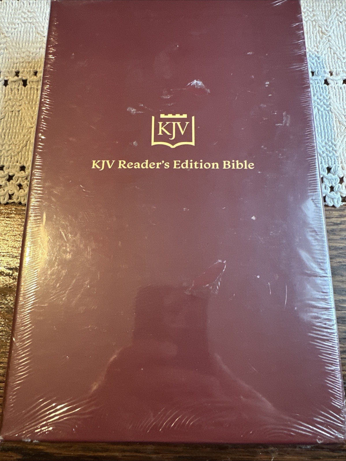 KJV Store Readers Edition Bible With Sacred Syntax Black Goatskin Brand New!