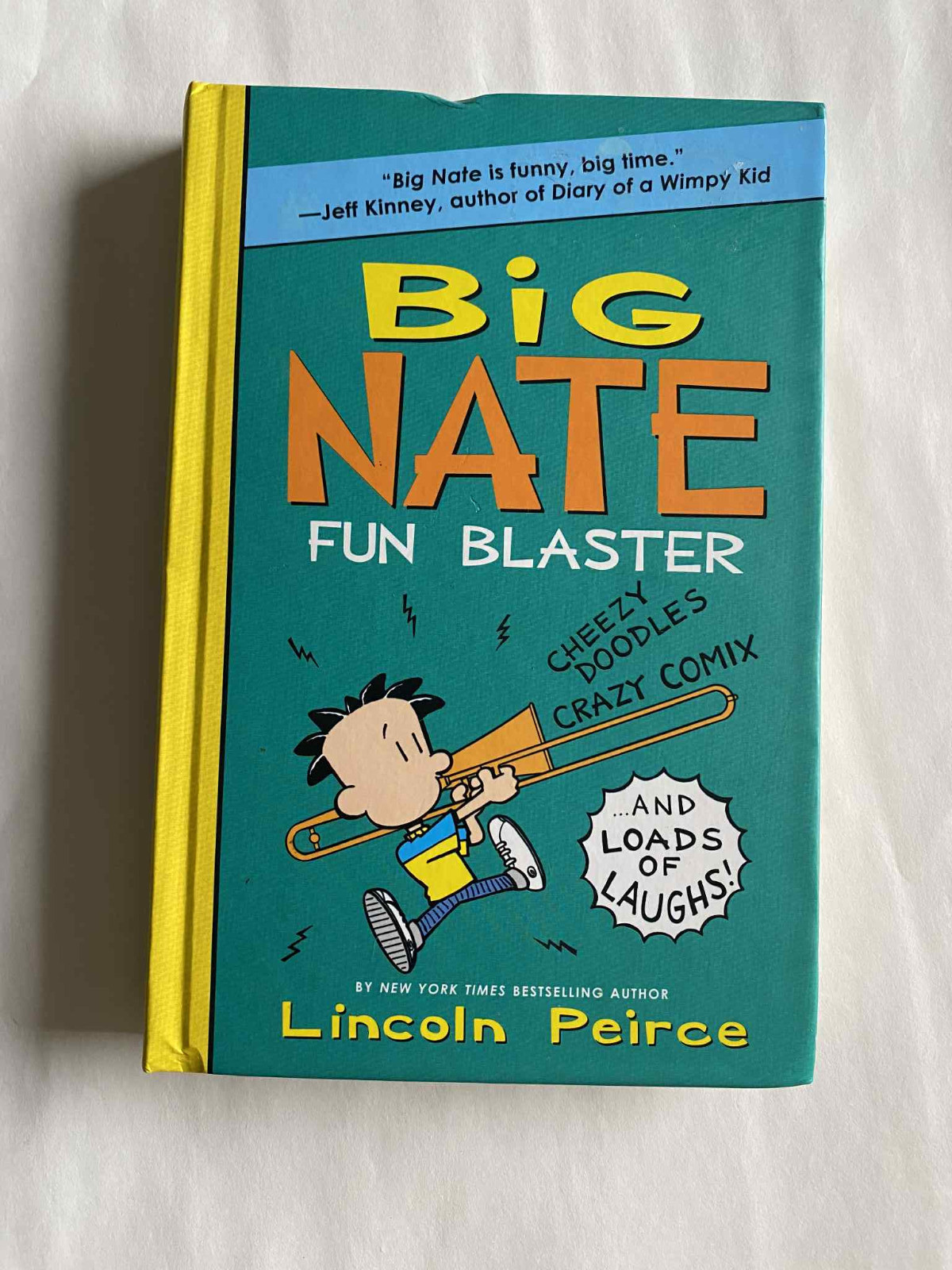 Big Nate : Fun Blaster by Lincoln Peirce (2012, Hardcover) Funny Big ti LIKE NEW
