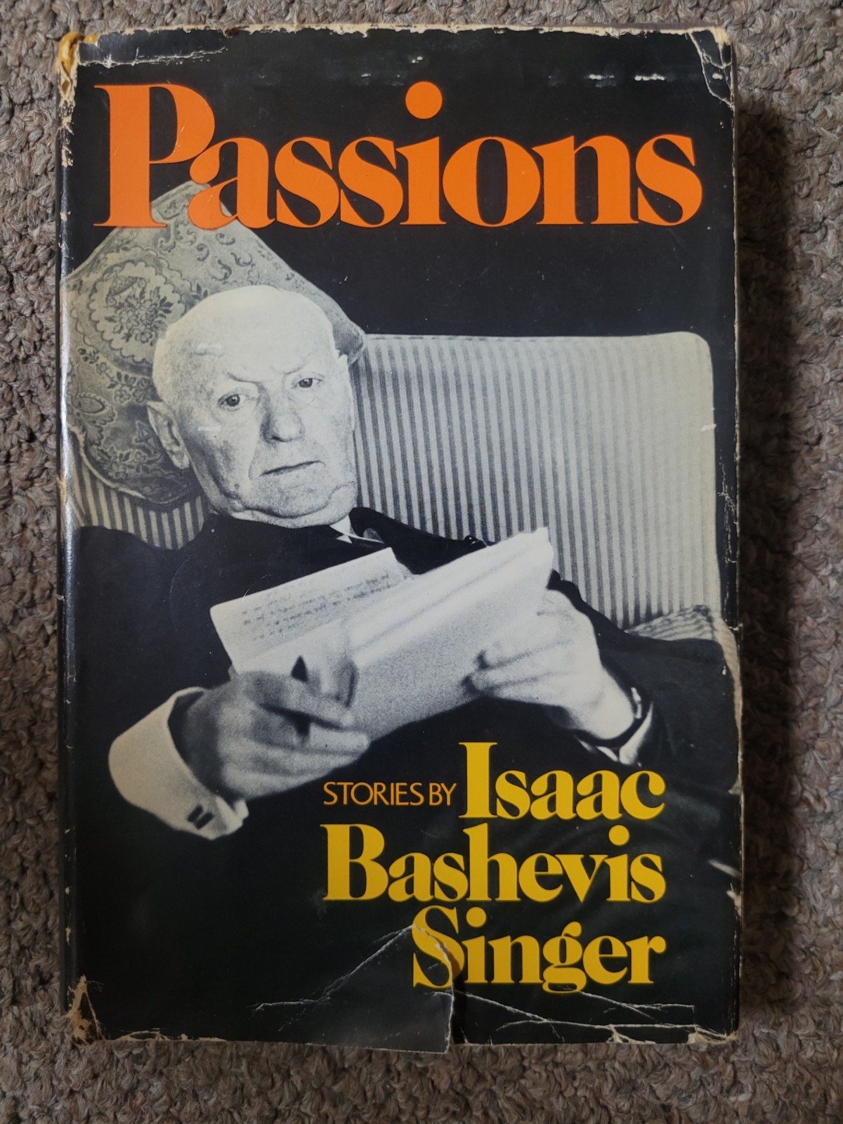 Passions by Isaac Bashevis Singer (Farrar Straus & Giroux, 1975, Hardcover)