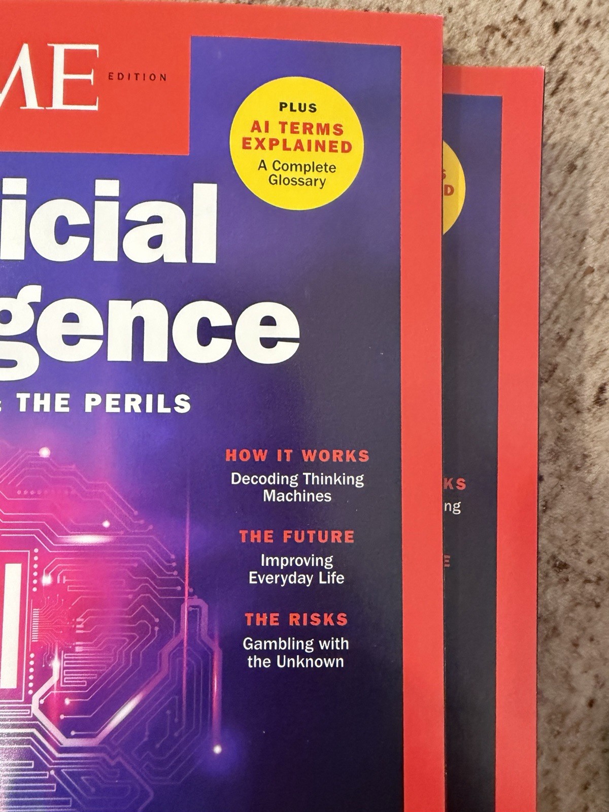 Brand New Special Edition TIME Magazine AI Artificial Intelligence Magazine