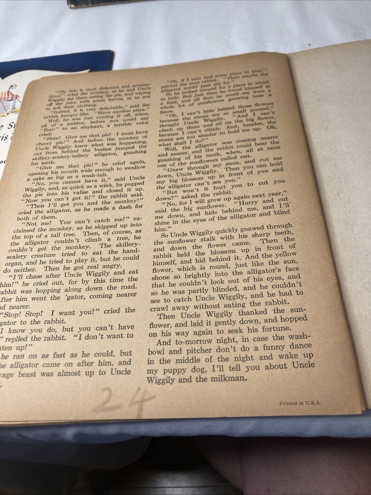 Uncle Wiggily Magazines Lot Of 4- 8.5 x 11 inches 10 Stories 1943