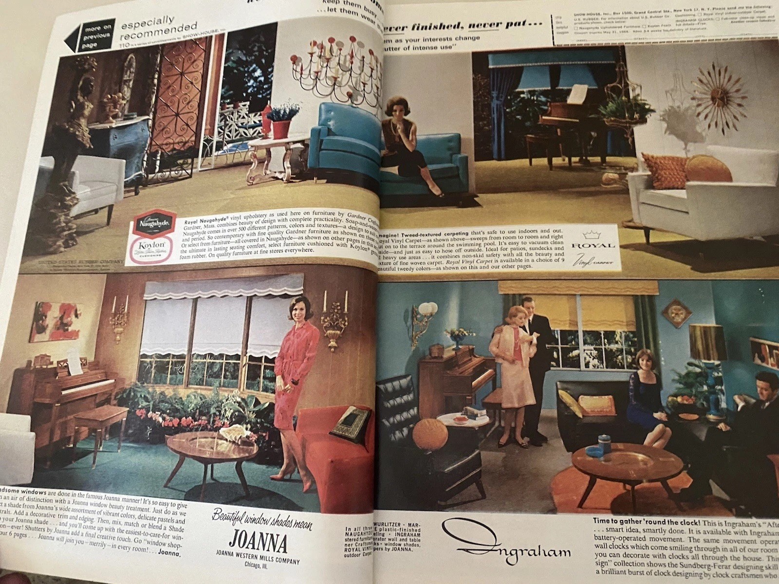 House Beautiful Magazine March 1964