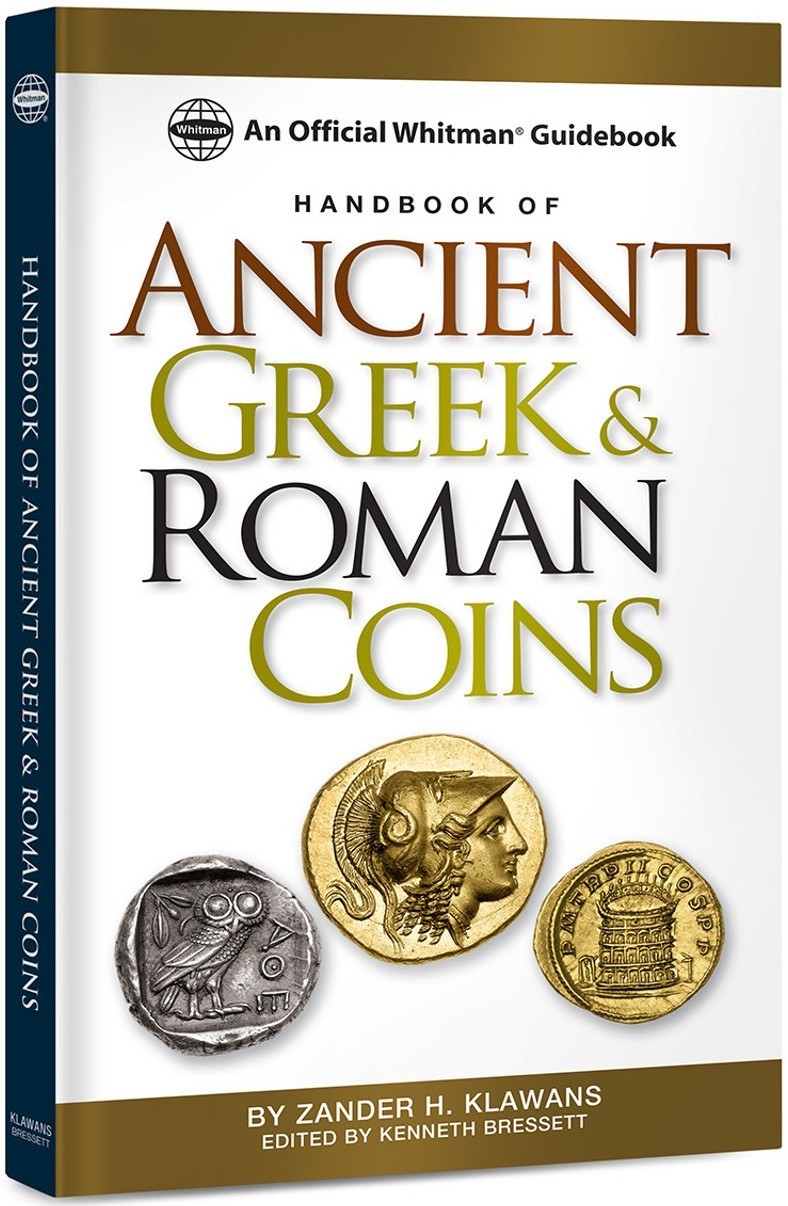New Handbook of Ancient Greek & Roman Coins Collector Book By Whitman Gift Idea