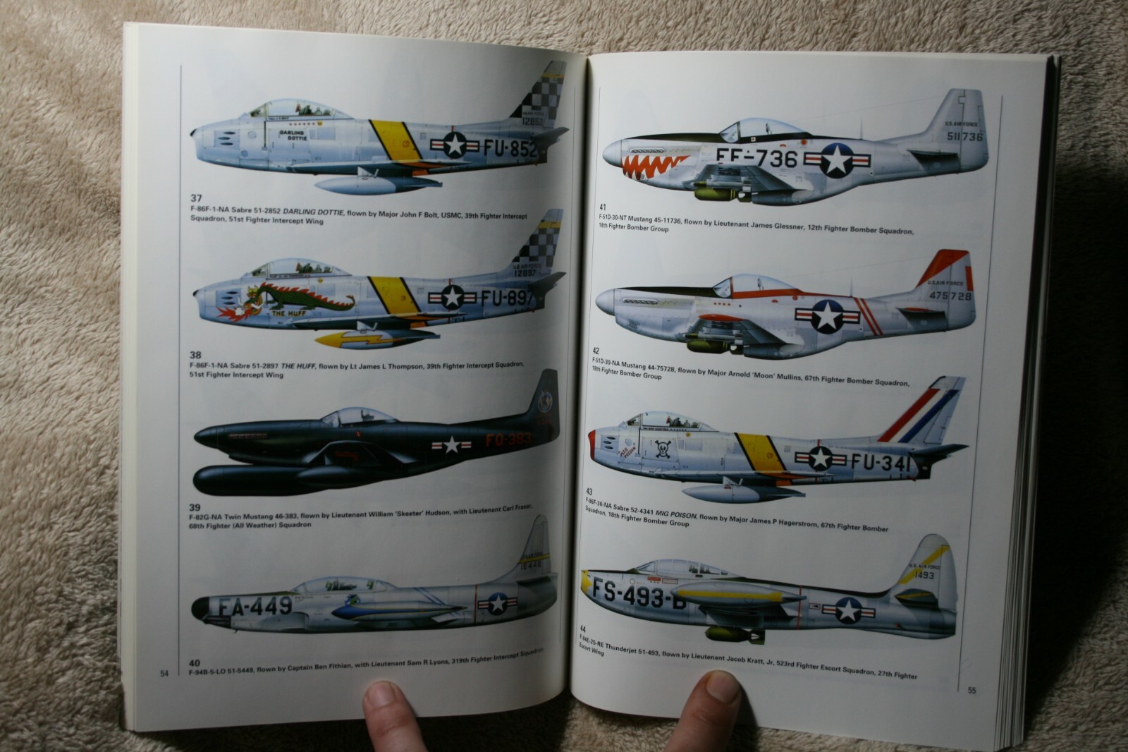 Korean War Aces Osprey Publishing Aircraft of Aces Vol. 4 Good Condition