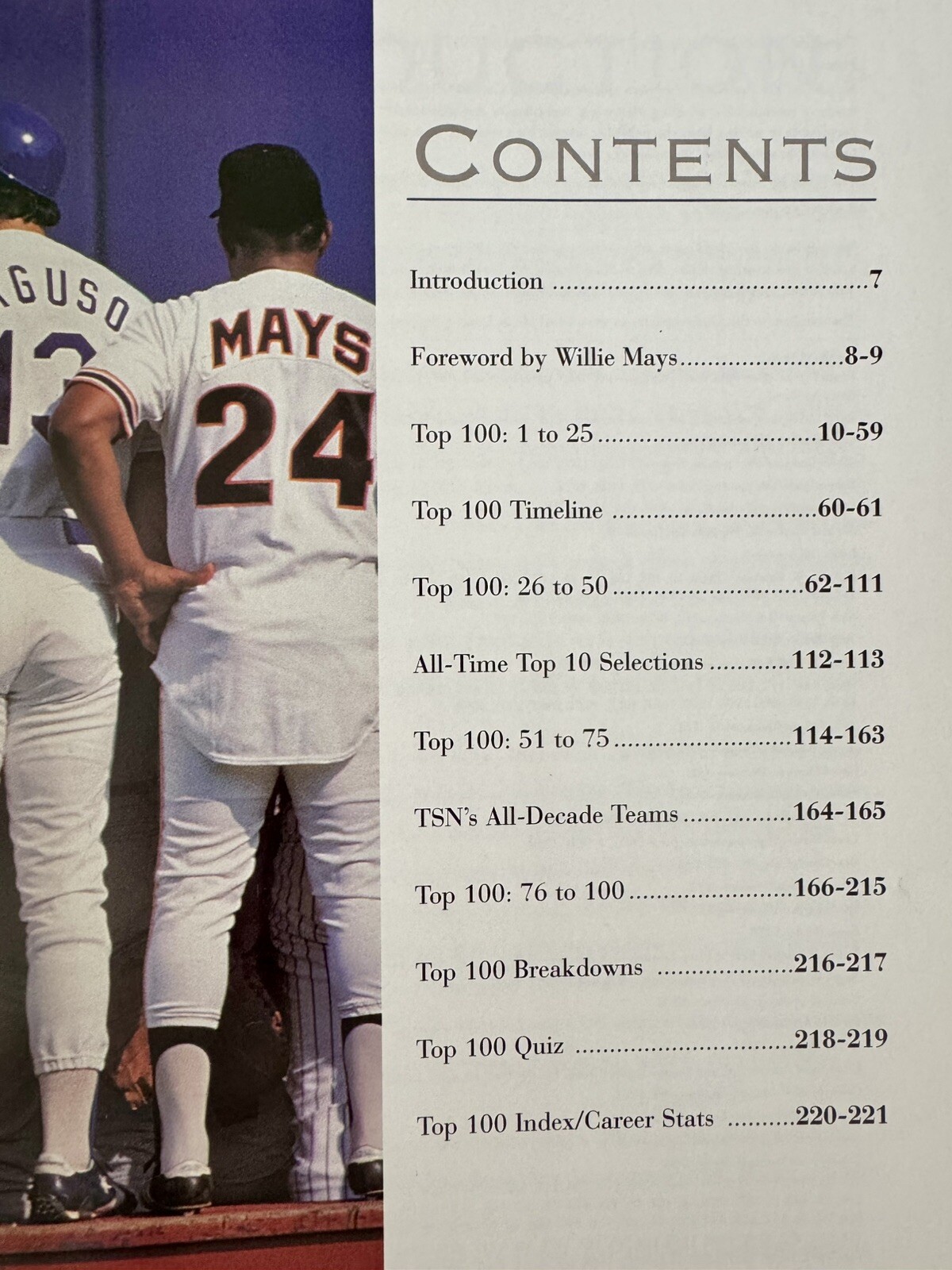 The Sporting News Baseball’s 100 Greatest Players Hardcover Book By Ron Smith