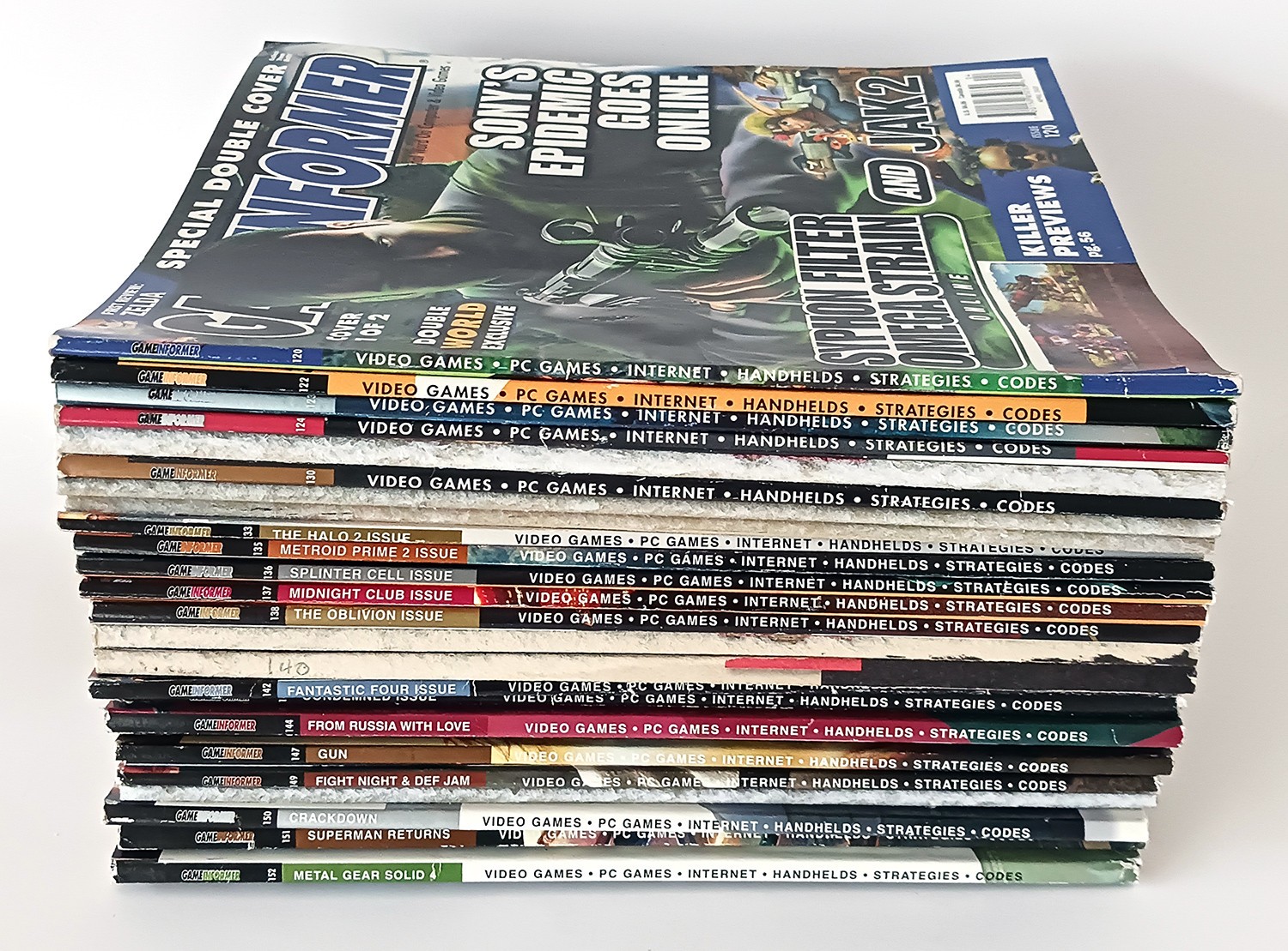 Lot of 26 GameInformer Magazine Issues 2003 2004 2005
